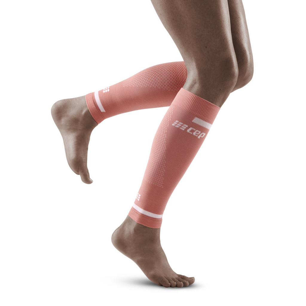CEP Women's The Run Compression Calf Sleeves 4.0, Rose