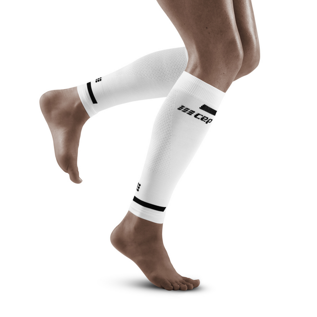 CEP Women's The Run Compression Calf Sleeves 4.0, White